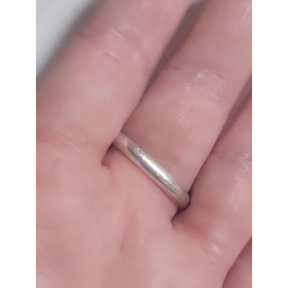 Native AMERICAN AGATE HIPPIE TRIANGLE BIKER RING! - Picture 2 of 16